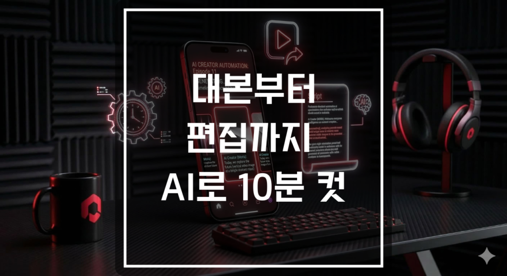 AI 유튜브 쇼츠 자동 제작